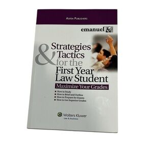 Strategies & Tactics for the First Year Law Student Book